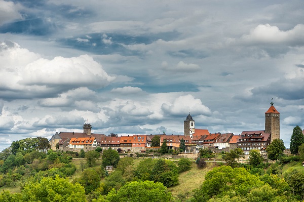 Waldenburg im Hohenlohekreis - Foto: Karlheinz Schick, Waldenburg