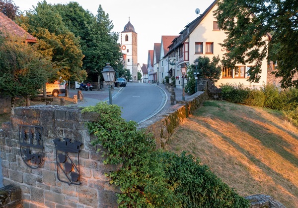 Waldenburg im Hohenlohekreis - Foto: Karlheinz Schick, Waldenburg