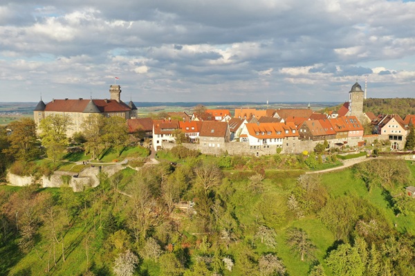 Waldenburg im Hohenlohekreis - Foto: Karlheinz Schick, Waldenburg